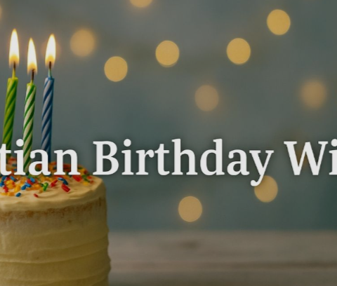 Christian Birthday Wishes